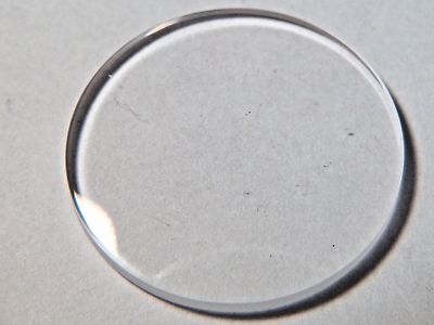 Ebel Sapphire Crystal cal 87 321, small, 17mm diameter for watch repair