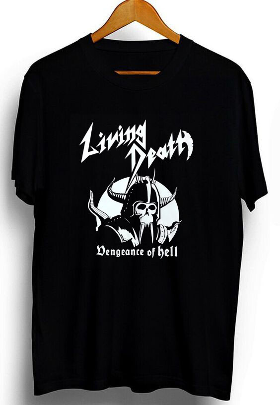 Living Death Tshirt, heavy metal band t-shirt | eBay