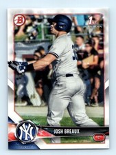 2018 Bowman Draft Josh Breaux New York Yankees #BD-57 1st Bowman