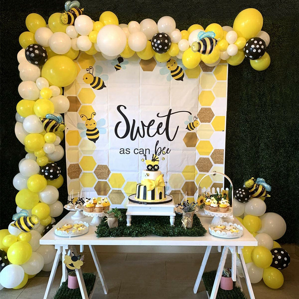 Bumble Bee Themed Baby Shower Yellow Bumblebee Themed Honeycomb Baby