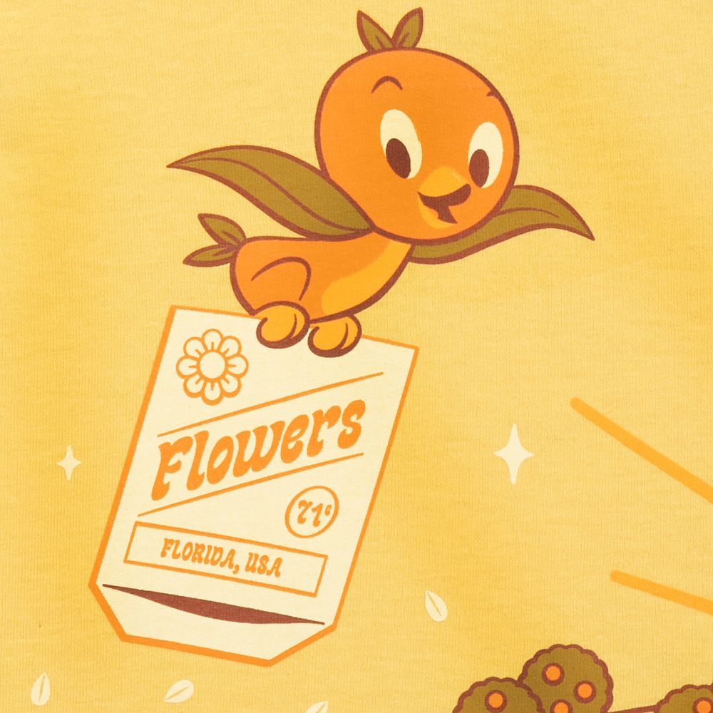Disney Orange Bird Spirit Jersey for Adults EPCOT Flower Garden