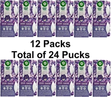 24 Air Wick Stick Ups Air Freshener Lavender & Chamomile Scent (Total 12 Packs)