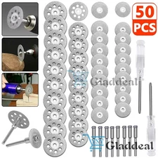 50x Diamond Cutting Wheel For Dremel Rotary Tool Die Grinder Metal Cut Off Disc