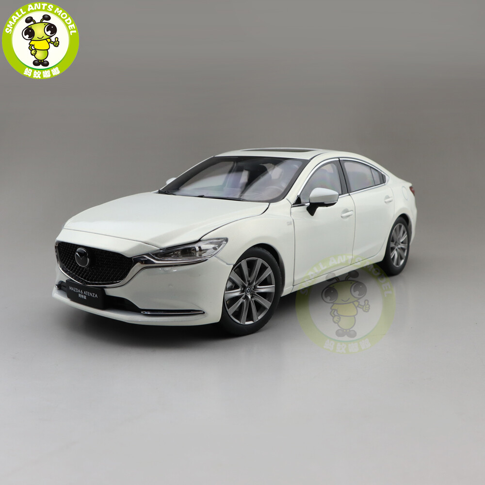 1/18 Mazda 6 ATENZA 2019 White Diecast Model Toy Car Gifts For 