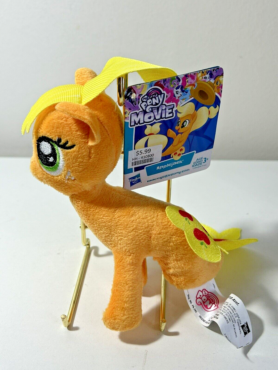 2016 My Little Pony The Movie Applejack Plush Sea Pony Hasbro New