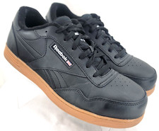 Reebok RB4154 MEMT Black Leather Composite Toe Gum Sole Safety Shoes Mens US 12M