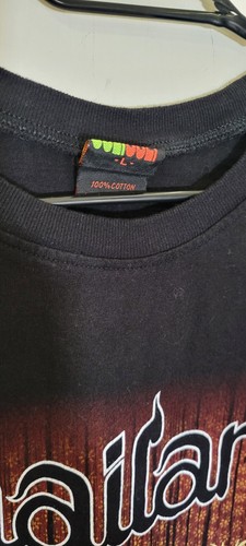 Joli Golf Thailand Elephant Adult Large Double Sided Nature Safari Black T-Shirt - Picture 3 of 5