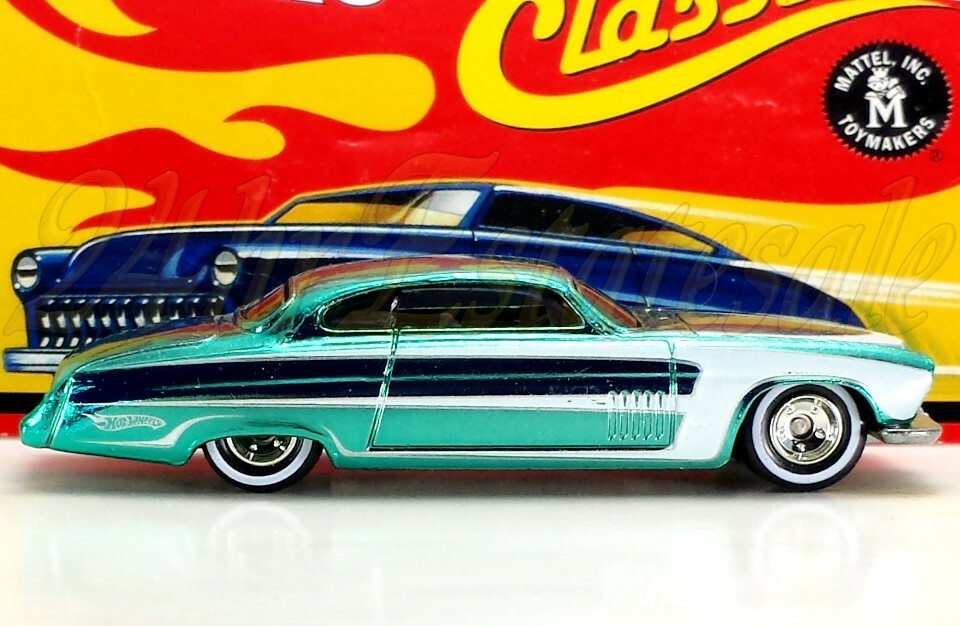 HOT WHEELS CLASSICS 5 FISH'D & CHIP'D 63 JAGUAR MARK X FRESH
