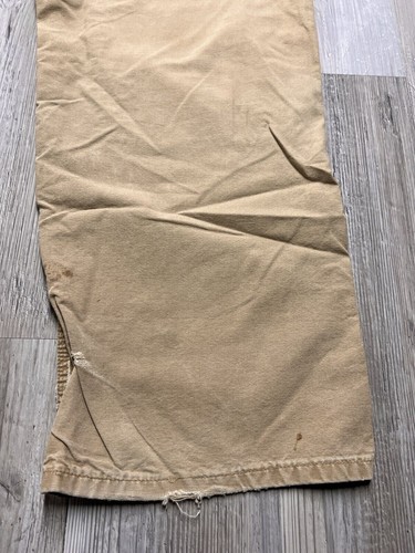 Vintage Carhartt Double Knee Dungaree Cargo Pants Distressed Workwear Size 38x34 - Picture 6 of 13