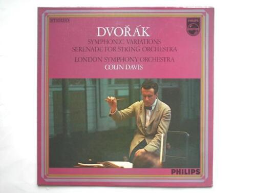 Colin Davis Dvorak Symphonic Variations LP Philips SAL3706 EX/EX 1968 London Sym - Bild 1 von 5