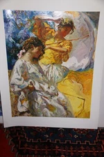 Royo Dos Figuras on Paper unframed Signed Fine Art SUBMIT YOUR BEST OFFER