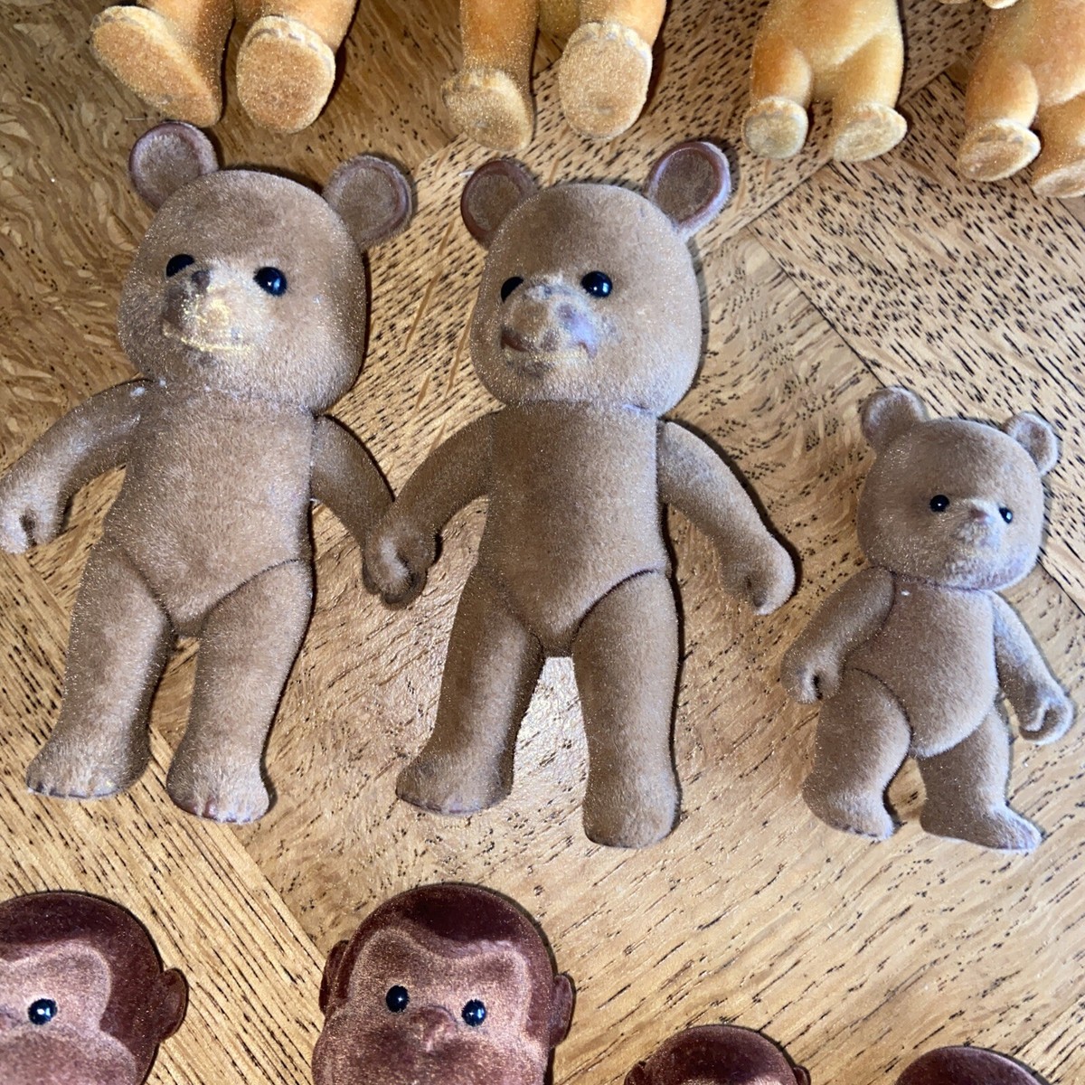 Lot De 19 Figurines Les Petits Malins Vintage - Singe, Taureau, Âne Et Autres