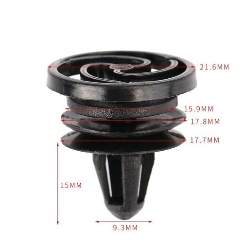 10Pcs/Set Door Card Trim Panel Clips Retainer Fastener for Audi A4 Volkswagen - Picture 2 of 6