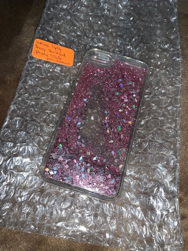 Weline Tipfly Shiny Quicksand case - iPhone 5/5s/SE - pink diamonds, no retail - Picture 3 of 4