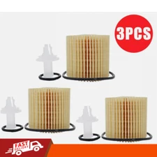 3X Engine Oil Filter Pack of 3 For Toyota Scion Lexus New OEM 04152-YZZA1