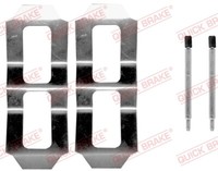 Quick Brake 109-0987 ZubehöRkit, Scheibenbremsbelag FüR MERCEDES-BENZ, VW