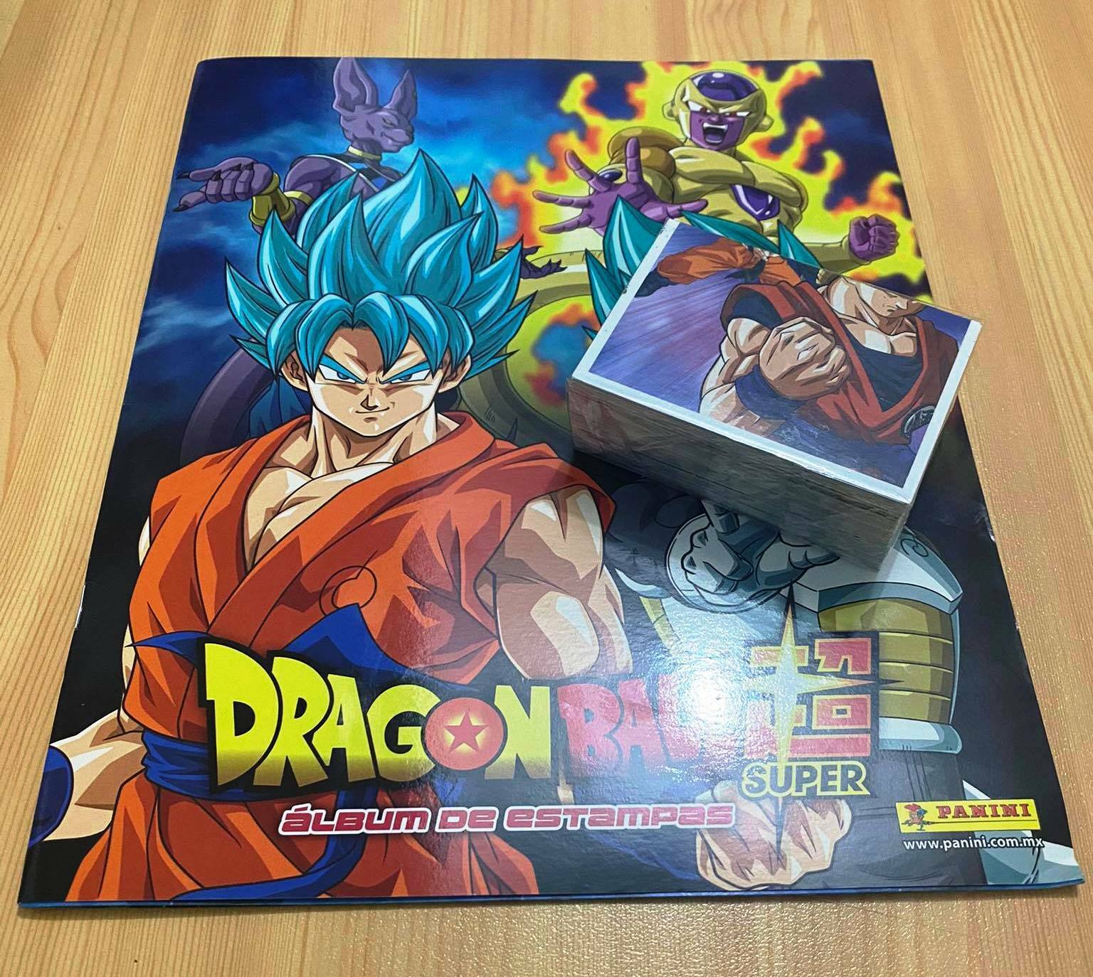 ALBUM DRAGON BALL Z SUPER METALIZADO + SET COMPLETO