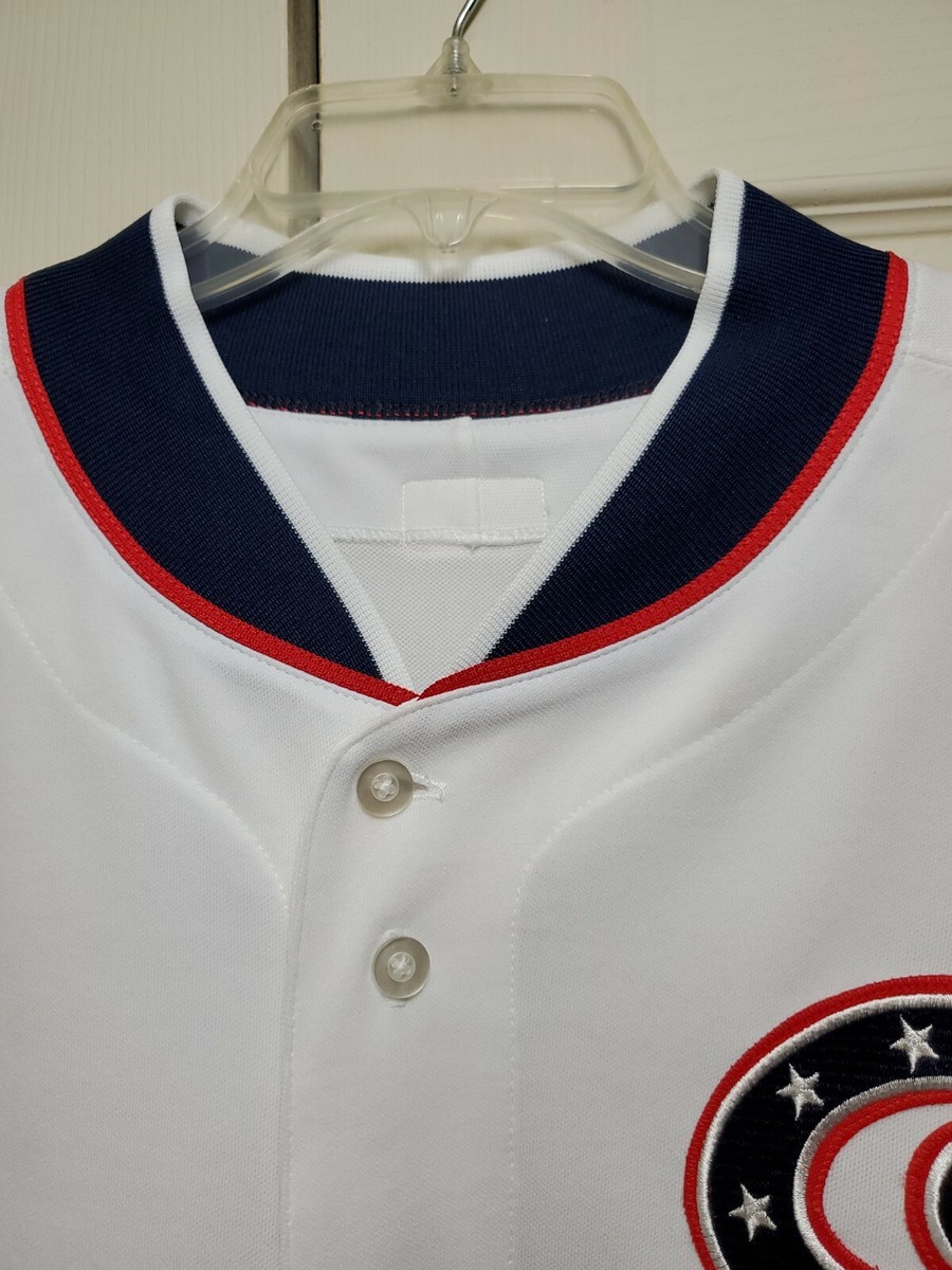 Chicago White Sox 1917 Throwback Jersey Size 48 Authentic Majestic