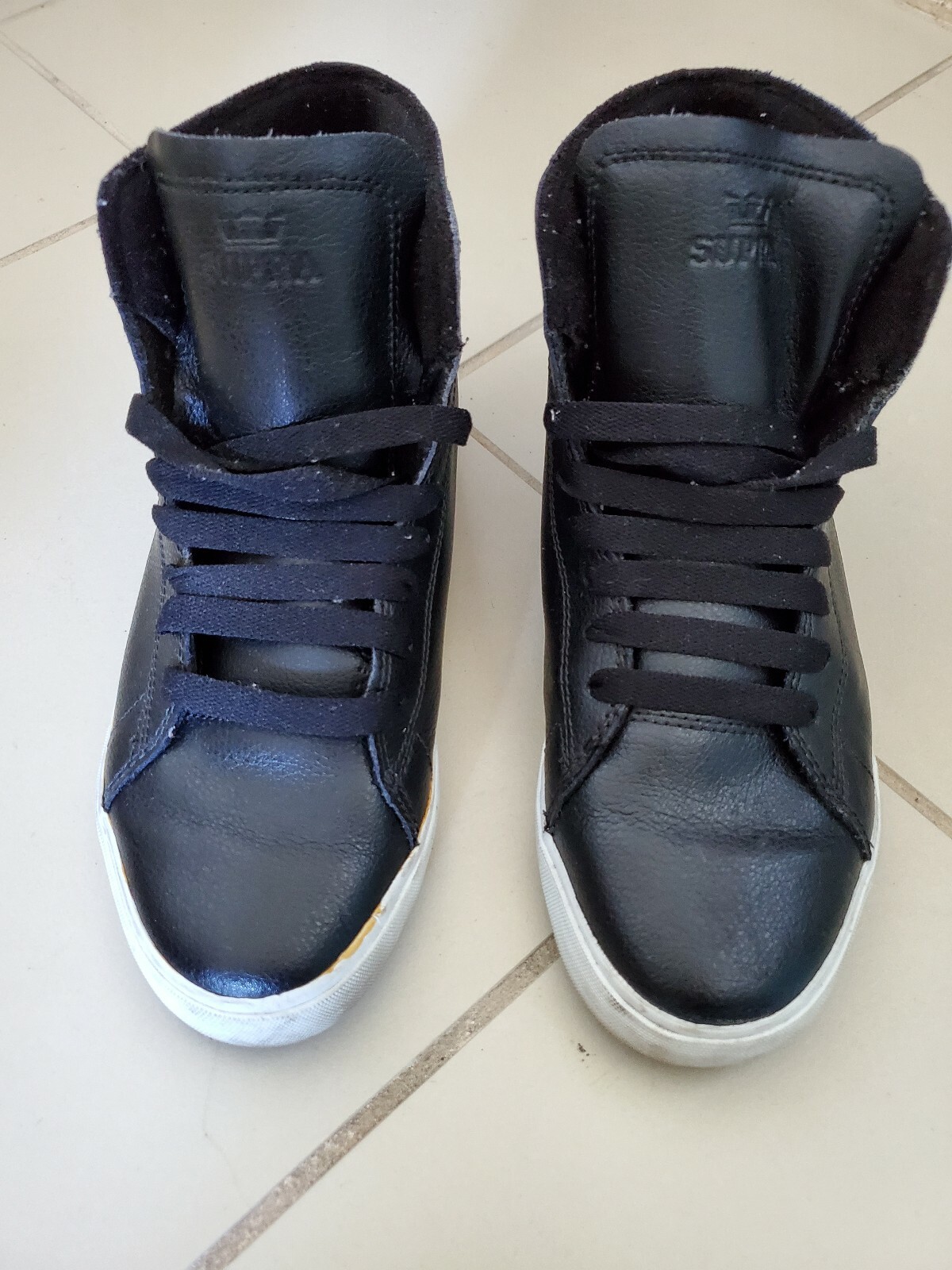 supra thunder high top white