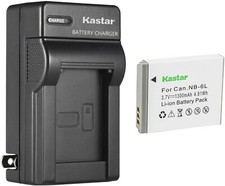 Battery AC Wall Charger for Canon PowerShot SX520 HS, 600, 610, 700,CB-2LY,NB-6L
