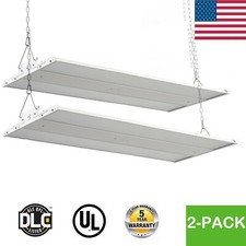 2-PACK 2FT 165W 220W Linear High Bay Lights, Warehouse Highbay Light US Stock