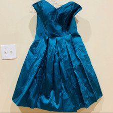 Jim Hjelm Occasions 10 Blue Cocktail Dress