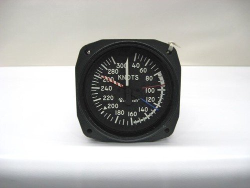 Aerosonic 201530-11344 Airspeed Indicator -PN: 130-380005-3 -Maintenance Release - 第 1/7 張圖片