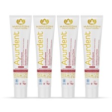 Maharishi Ayurveda Ayurdent Toothpaste 75 ML Pack of 4 Herbal Classic Variant