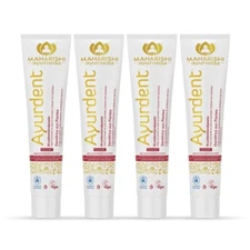 Maharishi Ayurveda Ayurdent Toothpaste 75 ML (Pack of 4) Herbal Classic Variant