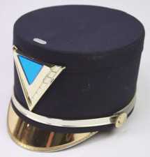 Vintage DeMoulin Marching Band Hat Size Large