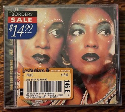 SEALED CD~ LES NUBIANS~ 2003~ ONE STOP FORWARD~ HYPE STICKER~ NEW OLD STOCK