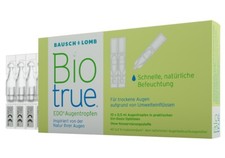 Biotrue EDO Augentropfen - Einzeldosis Benetzungslösung 10x 0,5ml - Bausch+Lomb