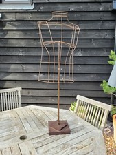 A Super Art Deco Wirework Shop Window Mannequin Stand Display