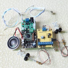 1 set crossing signals  automatic reed switch controller sound effect  flash