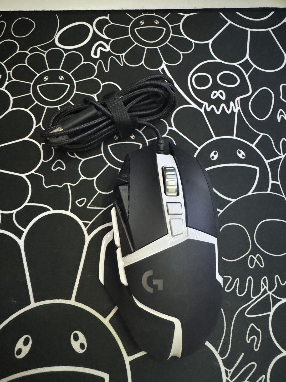 Logitech G502 SE HERO Wired Gaming Mouse Black And White (USED)