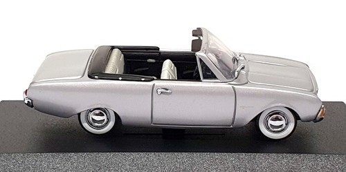 Detail Cars 1/43 Scale ART185 - 1960 Ford Taunus Badew Cabrio - Silver - Picture 3 of 5