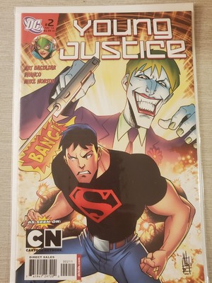 DC Comics Young Justice #2 May 2011 Cartoon Network Animated Series Joker - new 