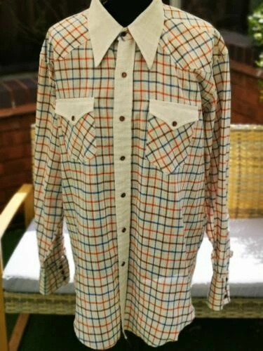 Western Vintage Casual Shirts & Tops for Men