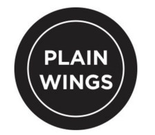 Plain Wings Labels 1000 each per roll size 1" Round Oval STICKERS