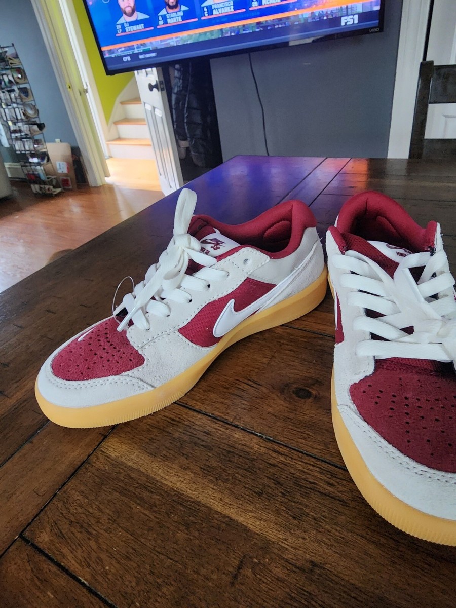 Nike Force 58 ホワイト/レッド Nike Sb Force 58 Team Red/white/Summit White Size 4 | eBay