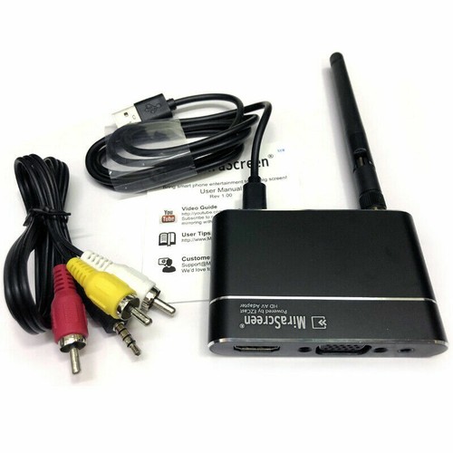 HDMI Wifi Display IOS Android PhoneTo TV Stick Wireless Screen Mirroring Adapter - 第 2/12 張圖片