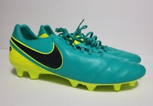 Mens Nike Tiempo Mystic V FG 819236-307 Green Brand New Sz 12 | eBay