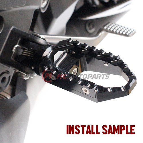 TRC Rider Touring Foot Pegs For Triumph Bonneville SE 01-13 12 11 10 - Picture 7 of 13
