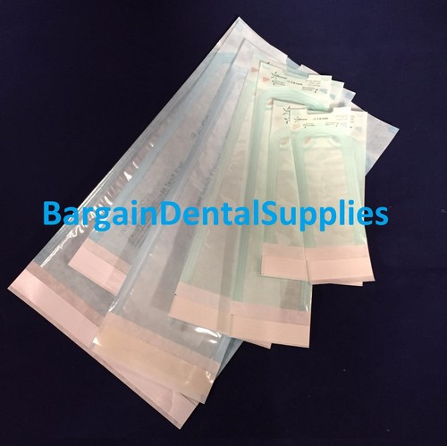 Sacchetto Sacchetto Sterilizzazione Autosigillante 4000 Pezzi Alta Qualità Misura 2,25"X5"  - Foto 2 di 8