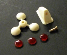 1:25 scale model resin roof mount Buckeye Roto Ray fire truck police ambulance 