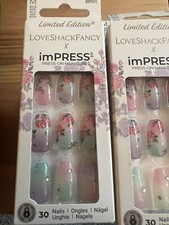 Kiss Impress Press-On Medium Nails Lilac Crush 88901 ZAA02 1 Pack Of 24 Nails