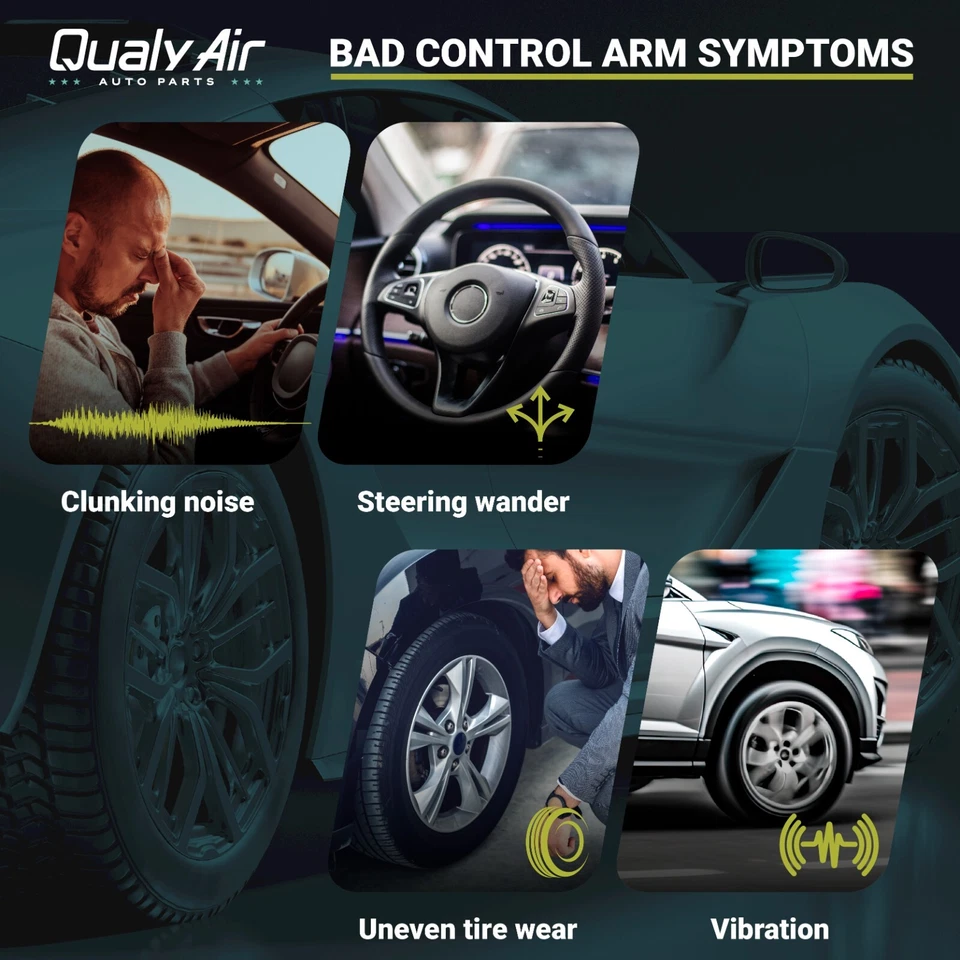 Control Front Left Lower for Buick LaCrosse, Buick Regal, Chevrolet Malib... QOA - Image 4 of 4