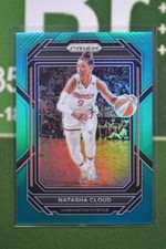 Natasha Cloud 2023 Panini Prizm WNBA TEAL /49 Mystics #106