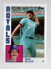 1984 Topps #26 Bud Black NM/Mint