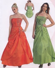 RED Prom Ball Gown Dress Party Long Evening Pageant Formal Occasion SZ 16 NEW